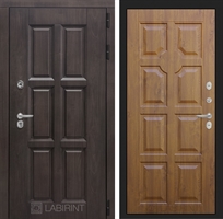 Входная металлическая дверь с Терморазрывом Лабиринт Лондон 17 - Золотой дуб 3797259