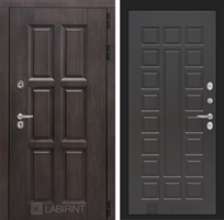 Входная металлическая дверь с Терморазрывом Лабиринт Лондон 04 - Венге 3797339