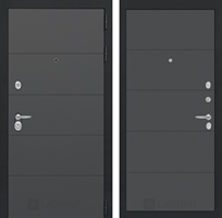 Входная металлическая дверь Лабиринт ART графит 13 - Графит софт 3905588