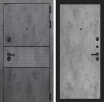 Входная металлическая дверь Лабиринт INFINITY 24 - Бетон светлый 4049927