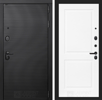 Входная металлическая дверь Лабиринт VOLCANO 11 - Белый софт 4055019