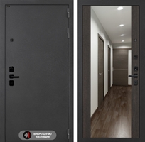 Входная металлическая дверь Лабиринт ACUSTIC с Зеркалом Максимум - Венге 4060224