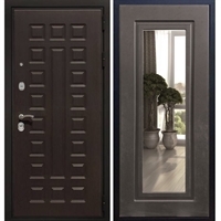 Входная дверь Премиум 3к ФЛ-120 с Зеркалом Венге / Венге 5070