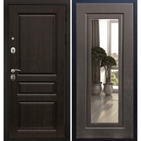 Входная металлическая дверь Премиум H с Зеркалом Венге 5102