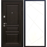 Входная дверь Премиум -Н ФЛ-291 Белый силк сноу 5113