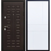 Входная металлическая дверь Премиум 3к ФЛ-290 Белый силк сноу 6738