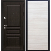 Входная металлическая дверь Премиум -H Акация светлая 6848