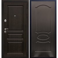 Входная металлическая дверь Премиум-H ФЛ-128 Венге 6861