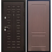 Входная металлическая дверь Премиум 3к ФЛ-117 Орех премиум 7372