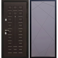 Входная металлическая дверь Премиум 3к ФЛ-291 Силк титан 7382