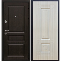 Входная металлическая дверь Премиум -H ФЛ-2 Сандал белый 7944