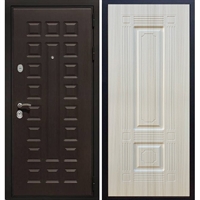 Входная металлическая дверь Премиум 3к ФЛ-2 Сандал белый 8114