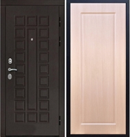 Входная металлическая дверь Монолит ФЛ-119 Лиственница беж 20718