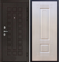 Входная металлическая дверь Монолит ФЛ-2 Сандал белый 20802