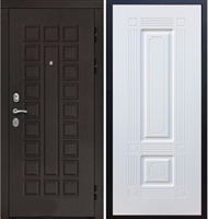 Входная металлическая дверь Монолит ФЛ-2 Белый силк сноу 20803