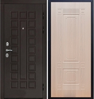 Входная металлическая дверь Монолит ФЛ-2 Беленый дуб 20807