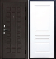 Входная металлическая дверь Монолит ФЛ-243 Белый силк сноу 20827