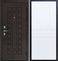 Входная металлическая дверь Монолит ФЛ-290 Белый силк сноу 20828