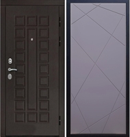 Входная металлическая дверь Монолит ФЛ-291 Силк титан 20834