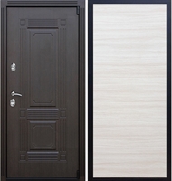 Входная металлическая дверь ESTET Акация светлая 22172