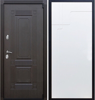 Входная металлическая дверь ESTET ФЛ-246 Белый ясень 22197