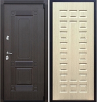 Входная металлическая дверь ESTET ФЛ-183 Лиственница беж 22215
