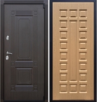 Входная металлическая дверь ESTET ФЛ-183 Дуб светлый 22216