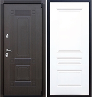 Входная металлическая дверь ESTET ФЛ-243 Белый силк сноу 22286