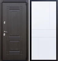 Входная металлическая дверь ESTET ФЛ-290 Белый силк сноу 22287