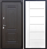 Входная металлическая дверь ESTET ФЛ-102 Белый силк сноу 22340