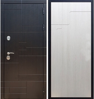 Входная металлическая дверь Нова Лабиринт ФЛ-246 Лиственница беж 26005