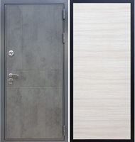 Входная металлическая дверь Гранит Бетон Акация светлая 27286