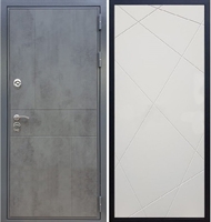 Входная металлическая дверь Гранит Бетон ФЛ-291 Софт шампань 27409