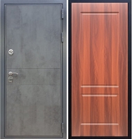 Входная металлическая дверь Гранит Бетон ФЛ-117 Итальянский Орех 27464