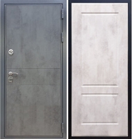 Входная металлическая дверь Гранит Бетон ФЛ-117 Бетон светлый 27469