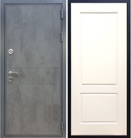 Входная металлическая дверь Гранит Бетон ФЛ-117 Софт шампань 27473