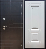 Входная металлическая дверь Нова Лабиринт ФЛ-2 Белый ясень 26067