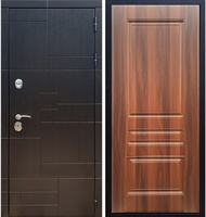 Входная металлическая дверь Нова Лабиринт ФЛ-243 Итальянский Орех 26091