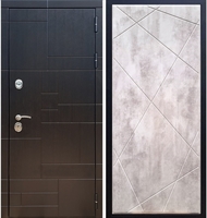 Входная металлическая дверь Нова Лабиринт ФЛ-291 Бетон светлый 26099