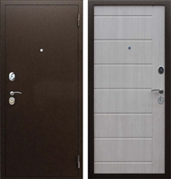 Входная металлическая дверь - АСД Комфорт Эко дуб 7206