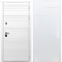 Белая входная дверь Morrison ФЛ-246 Белый ясень 28655