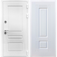 Входная белая дверь Император ФЛ-2 Белый силк сноу 28452