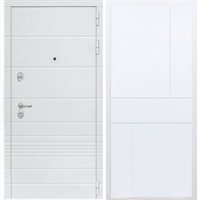 Входная белая дверь Италия ФЛ-290 Белый силк сноу 34194