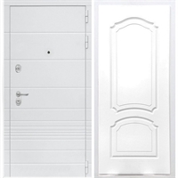 Входная белая дверь Италия ФЛ-140 Белый силк сноу 34296