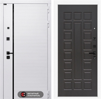 Входная белая дверь Лабиринт ROYAL 04 - Венге 3919158