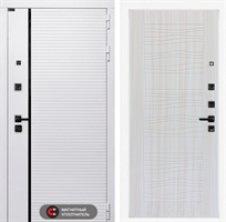 Входная белая дверь Лабиринт ROYAL 06 - Сандал белый 3919159