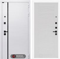 Входная белая дверь Лабиринт ROYAL 06 - Белое дерево 3919160