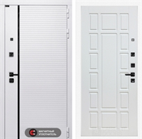 Входная белая дверь Лабиринт ROYAL 12 - Белое дерево 3919168