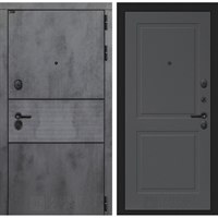 Входная металлическая дверь Лабиринт INFINITY 11 - Графит софт 42491