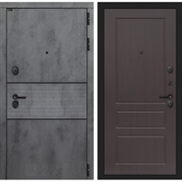 Входная металлическая дверь Лабиринт INFINITY 03 - Орех премиум 42493